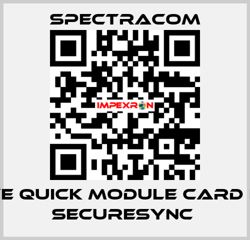 Have Quick module card for SECURESYNC  SPECTRACOM