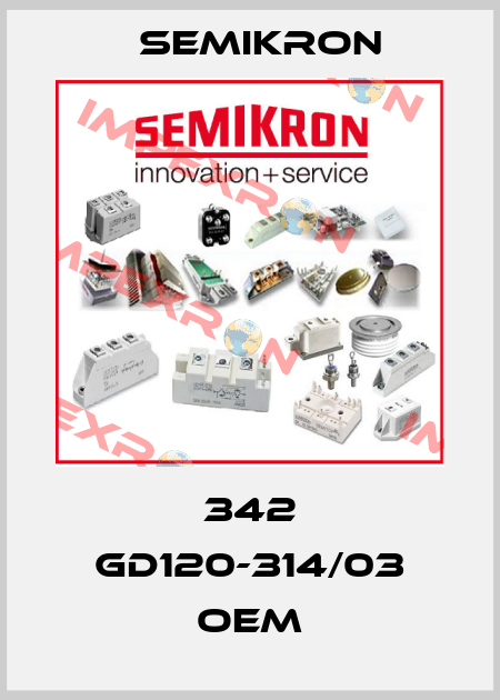 342 GD120-314/03 oem Semikron