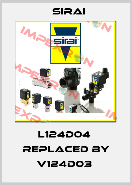 L124D04  replaced by V124D03  Sirai