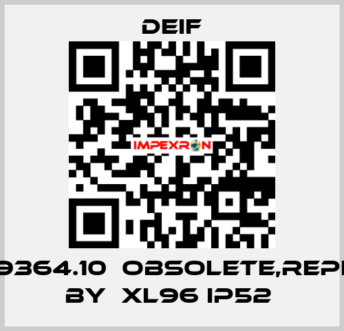 400019364.10  obsolete,replaced by  XL96 IP52  Deif
