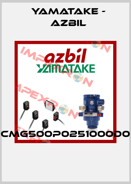 CMG500P0251000D0  Yamatake - Azbil