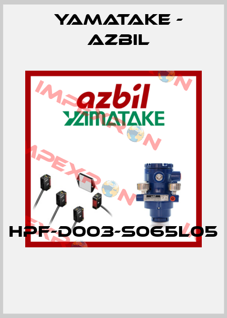 HPF-D003-S065L05  Yamatake - Azbil