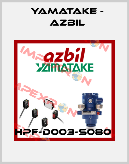 HPF-D003-S080  Yamatake - Azbil