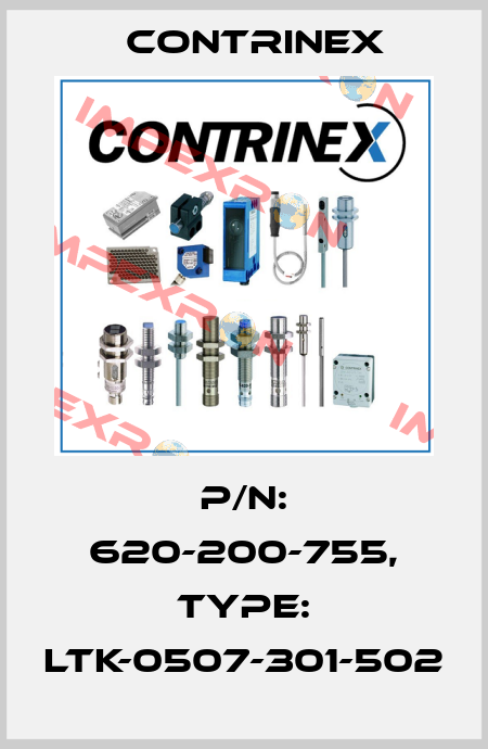p/n: 620-200-755, Type: LTK-0507-301-502 Contrinex
