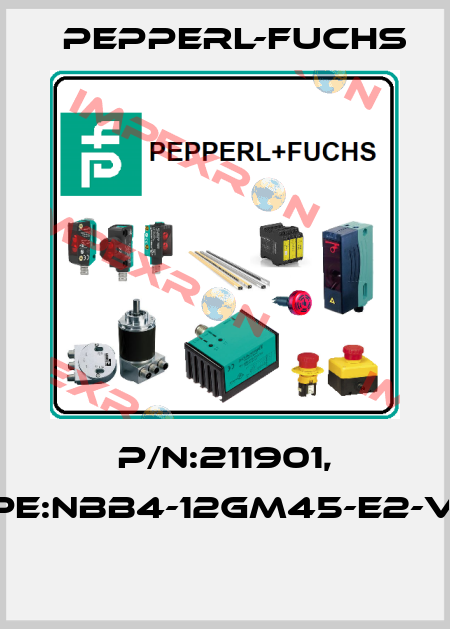 P/N:211901, Type:NBB4-12GM45-E2-V1-M  Pepperl-Fuchs