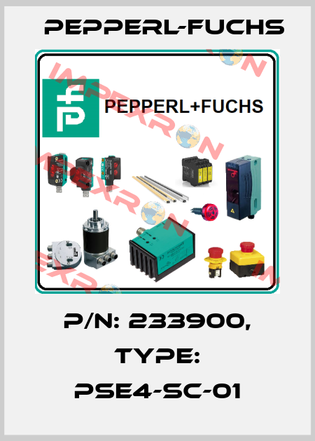 p/n: 233900, Type: PSE4-SC-01 Pepperl-Fuchs