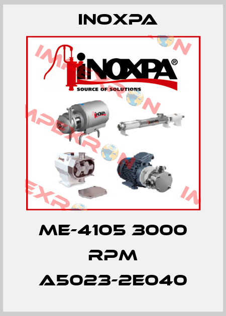 ME-4105 3000 RPM A5023-2E040 Inoxpa