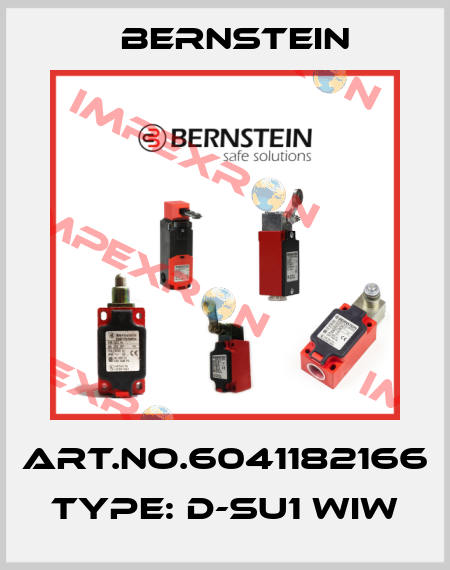 Art.No.6041182166 Type: D-SU1 WIW Bernstein