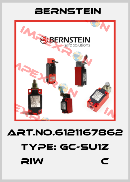 Art.No.6121167862 Type: GC-SU1Z RIW                  C Bernstein