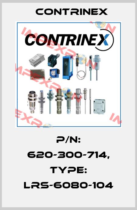 p/n: 620-300-714, Type: LRS-6080-104 Contrinex