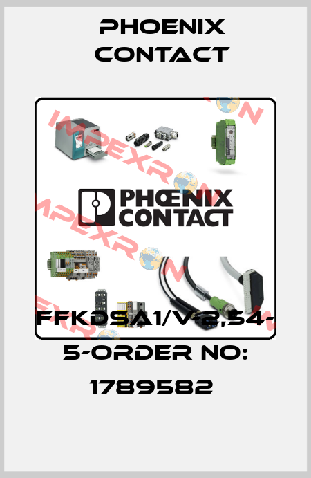 FFKDSA1/V-2,54- 5-ORDER NO: 1789582  Phoenix Contact