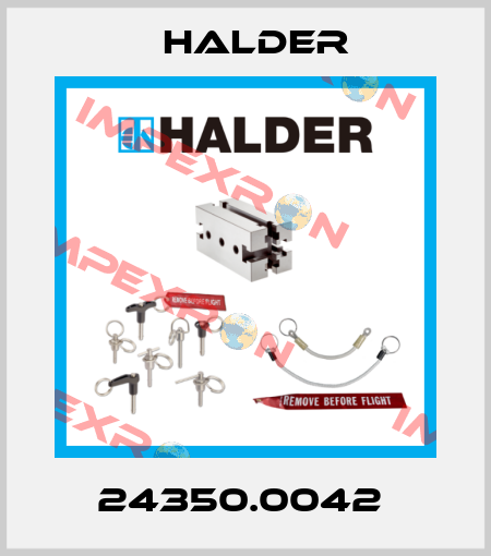 24350.0042  Halder
