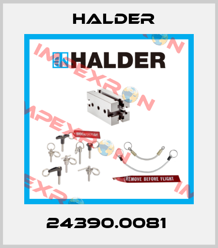 24390.0081  Halder