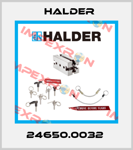 24650.0032  Halder