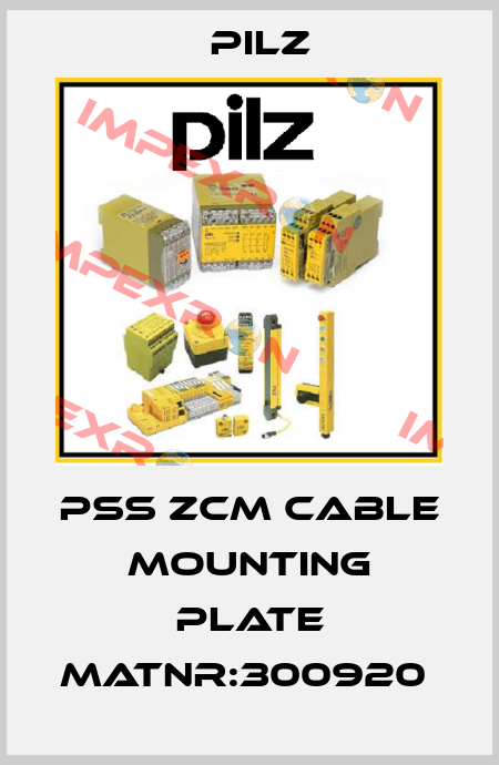 PSS ZCM Cable mounting plate MatNr:300920  Pilz