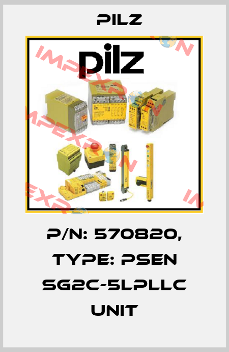 p/n: 570820, Type: PSEN sg2c-5LPLLC unit Pilz