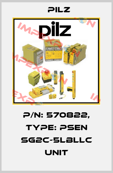 p/n: 570822, Type: PSEN sg2c-5LBLLC unit Pilz