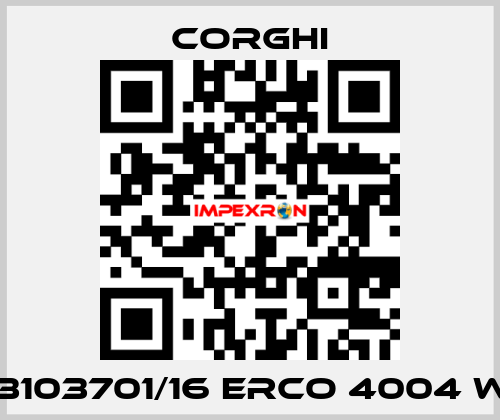 0-43103701/16 ERCO 4004 W CT  Corghi