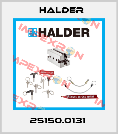25150.0131  Halder
