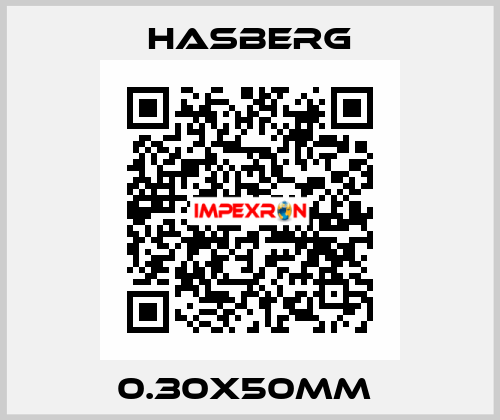 0.30X50MM  Hasberg