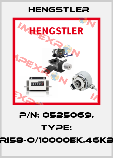 p/n: 0525069, Type: RI58-O/10000EK.46KB Hengstler