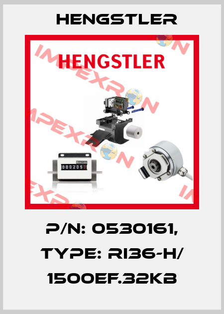 p/n: 0530161, Type: RI36-H/ 1500EF.32KB Hengstler