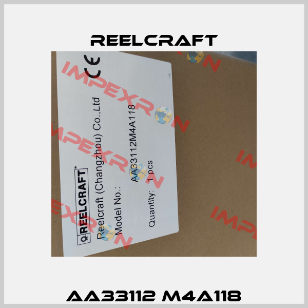 AA33112 M4A118 Reelcraft