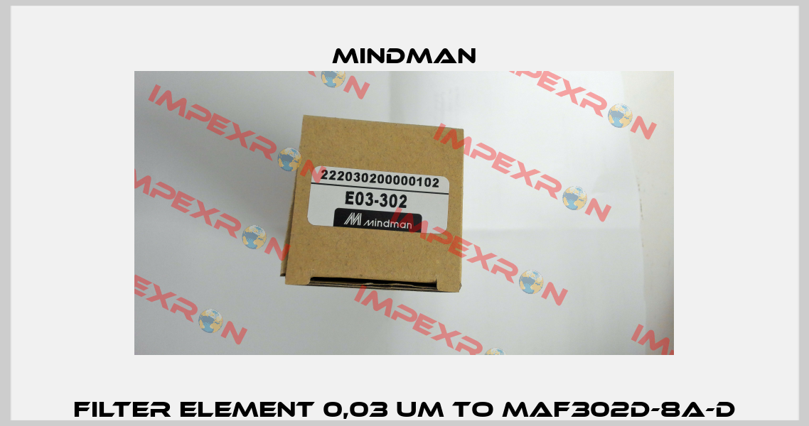 filter element 0,03 um to MAF302D-8A-D Mindman