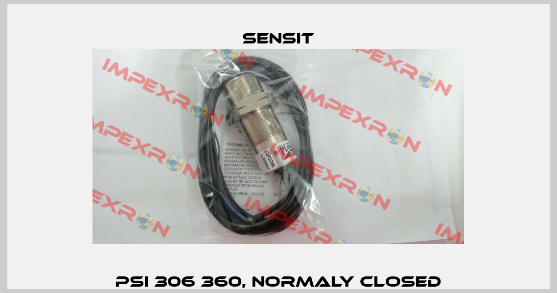 PSI 306 360, normaly closed Sensit