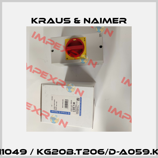 70011049 / KG20B.T206/D-A059.KL11V Kraus & Naimer
