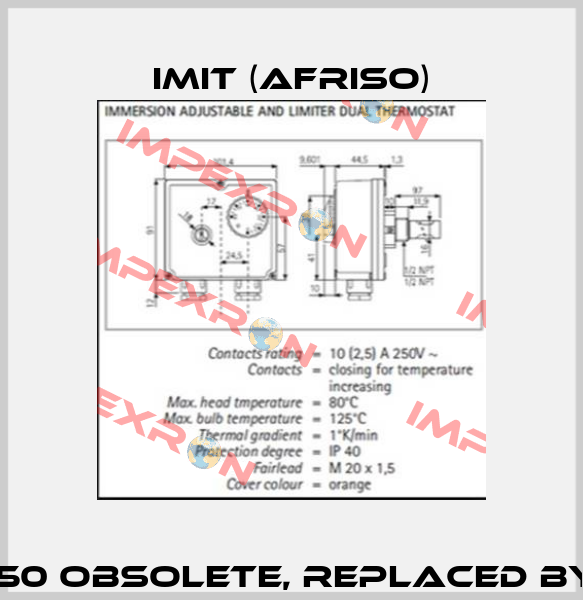 TLSC 07050 obsolete, replaced by GDT/8P5 IMIT (Afriso)
