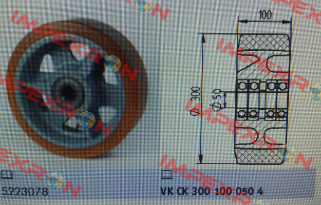 VK.CK 300/100/ 050/4  Vulkoprin