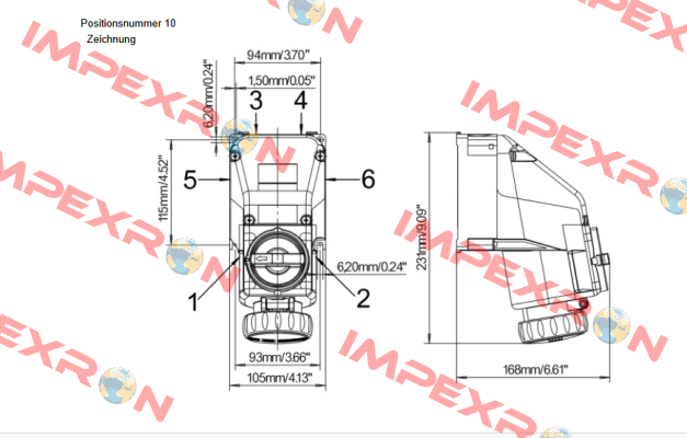 8570/11-306-B-04-0-00-XXX / 289533 Stahl