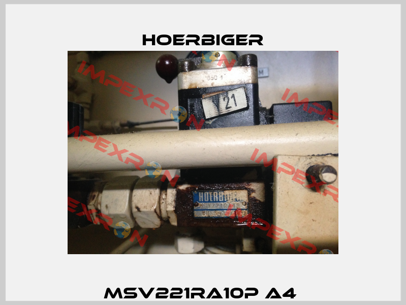 MSV221RA10P A4  Hoerbiger