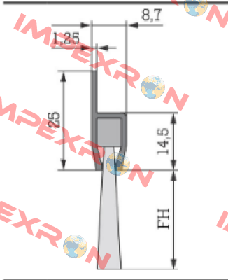 STL2001-K195 Mink Bürsten