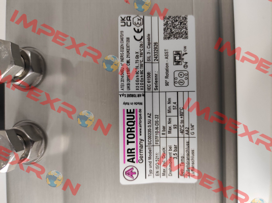 AT351US07 (SC00220-3,5UF07F1022AZ) Air Torque