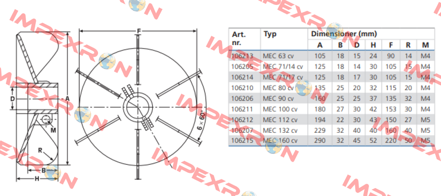 106211 - Mec 100/30 Black Bevi