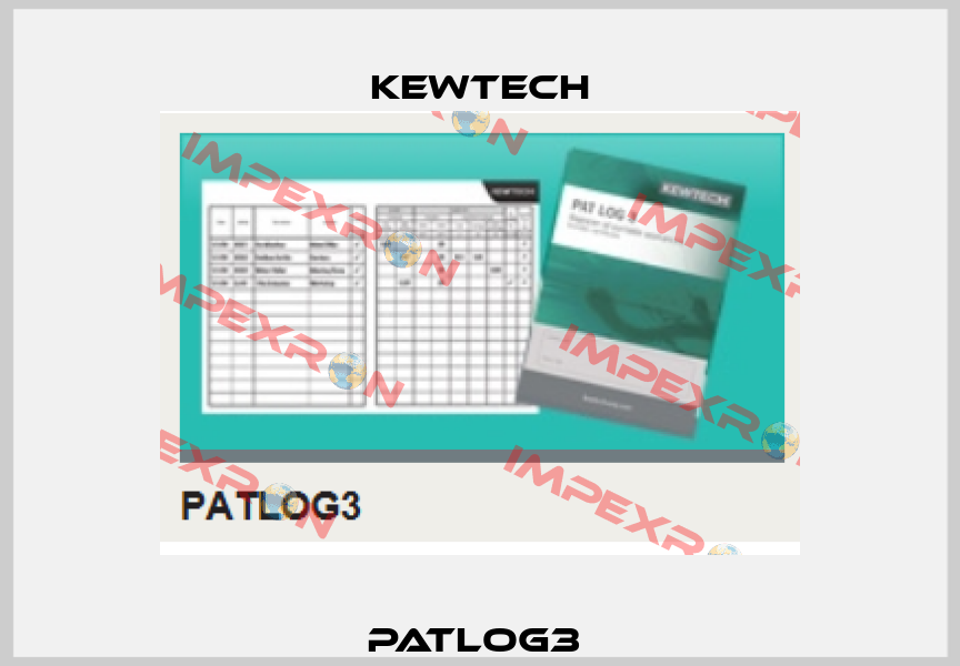 Patlog3  Kewtech