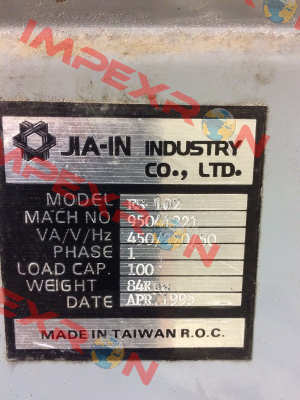 pos. 24 for ES-102   n°  95041221  JOINPACK