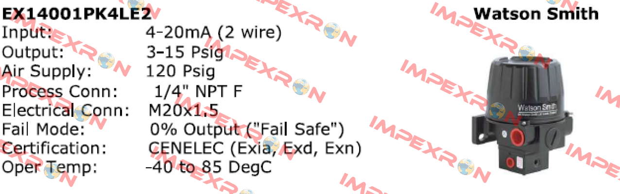 EX14001PK4LE2 Watson Smith