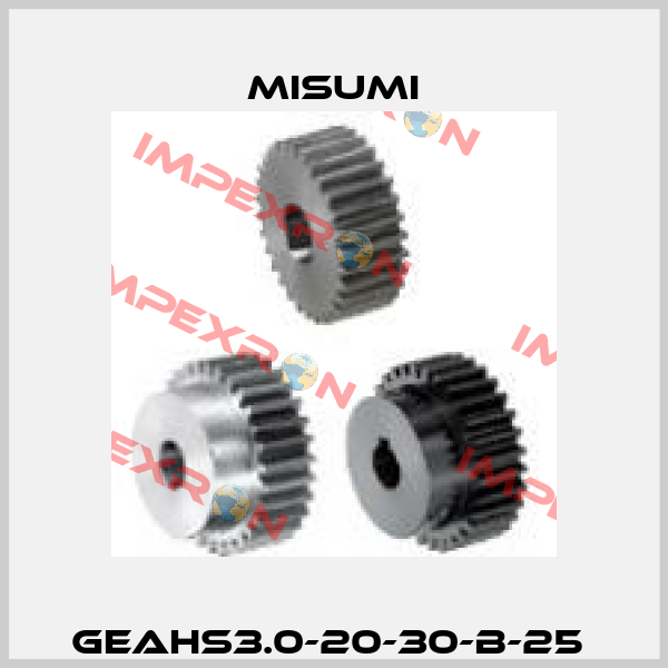 GEAHS3.0-20-30-B-25  Misumi