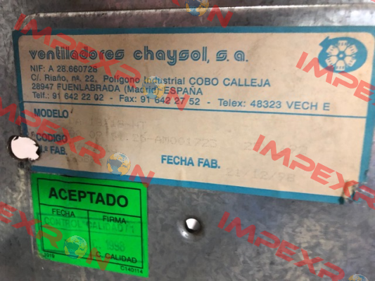 7600013 Chaysol