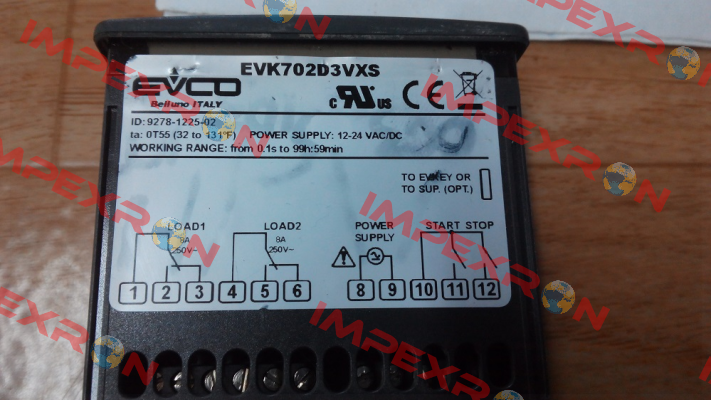 EVK702D3VXS  EVCO - Every Control