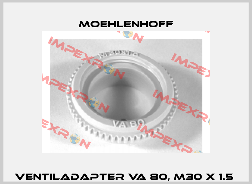 VENTILADAPTER VA 80, M30 X 1.5  Moehlenhoff