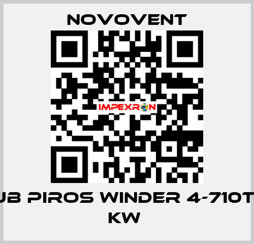 AXITUB PIROS WINDER 4-710T-6 2.2 KW  Novovent