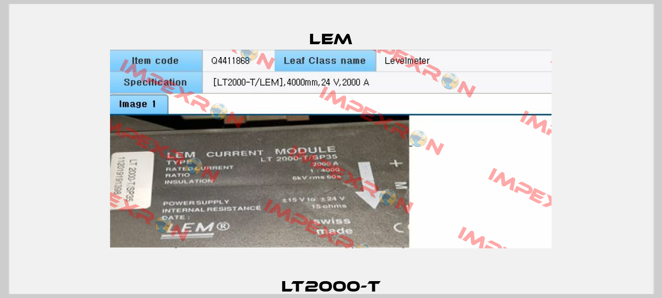 LT2000-T Lem