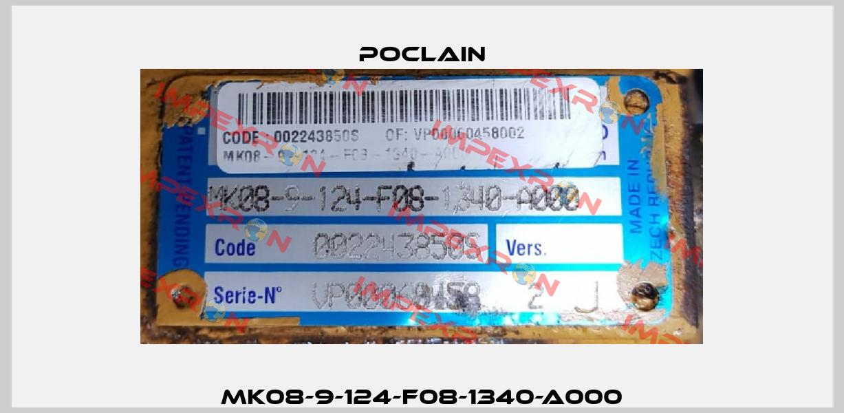 MK08-9-124-F08-1340-A000 Poclain