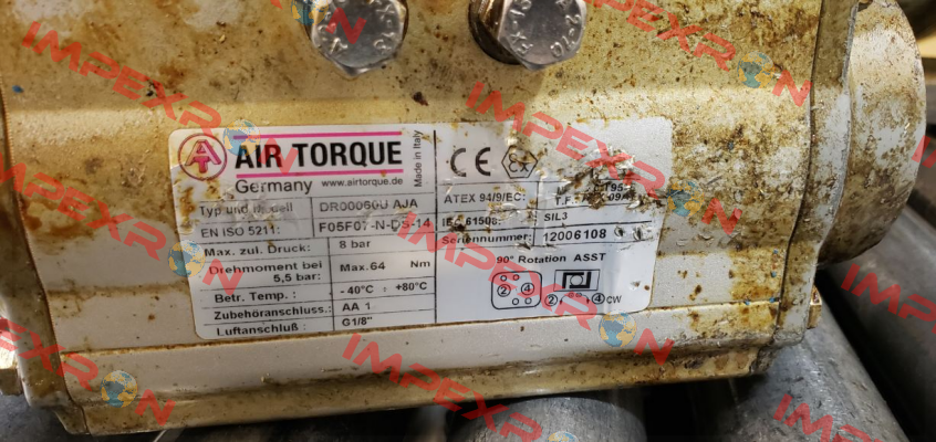 DR00060UF05F0714AJA Air Torque