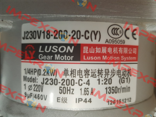 J230V18-200-20-C(A046) Luson