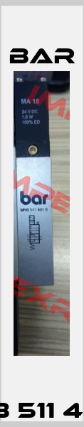 MNB 511 401 S bar